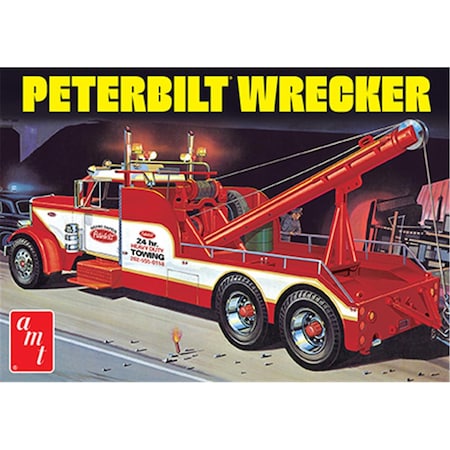 Amt 1 by 25 Scale Peterbilt 359 Wrecker Plastic Model Kit AMT1133